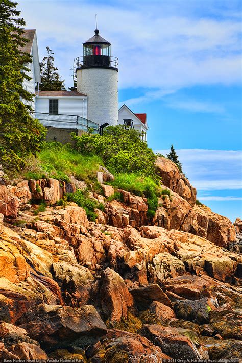 Bass Harbor Lighthouse This Shows The Bass Harbor Head Lig Flickr