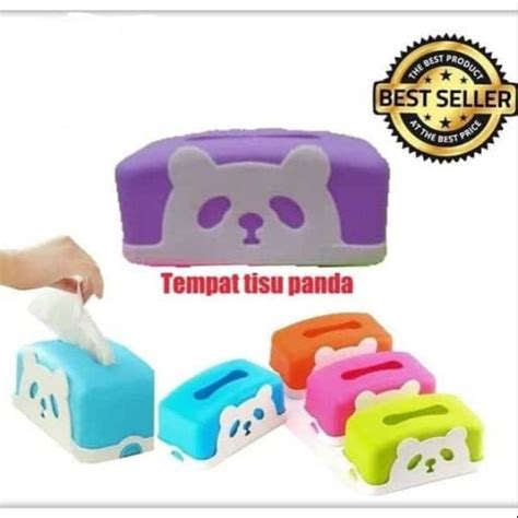 Jual Tempat Tissue Panda Box Tisu Karakter Kotak Unik Shopee Indonesia