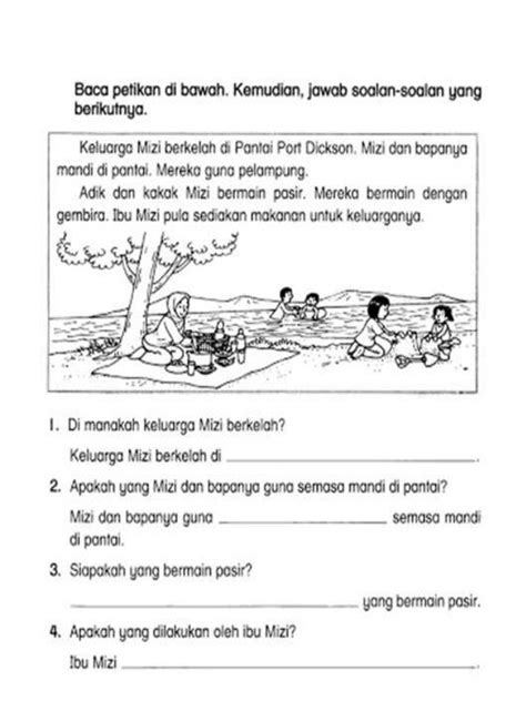 Ujian Selaras Bahasa Melayu Tahun English Phrases Malay