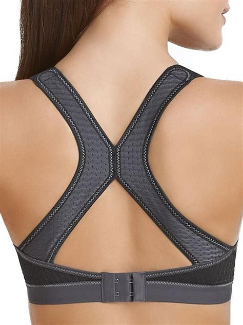 Soutien Gorge De Sport Dos Nageur Sans Armatures Dynamix Star Noir