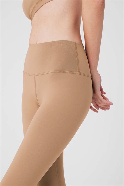 7 8 High Waist Airlift Legging Toasted Almond Alo Yoga Mexico