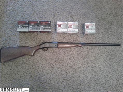 ARMSLIST For Sale NEF Pardner 20 Ga Single Shot With Ammo