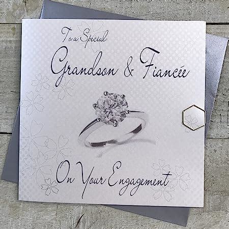 to A Special Son Fiancée On Your Engagement Handmade Engagement Card