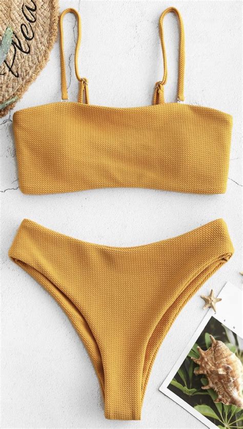 Spaghetti Underwired High Cut Bikini Swimsuit Artofit