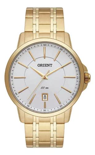 Reloj Pulsera Orient Eternal MGSS1194 S1KX De Cuerpo Color Dorado Para