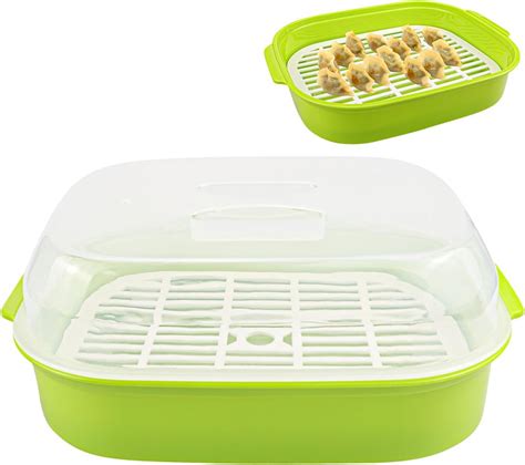 Amazon Tier Microwave Steamer Healthy Cooking Quick Fast