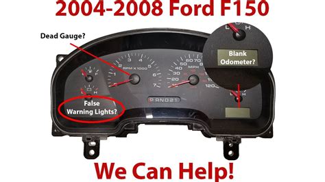 2002 Ford F150 Cluster