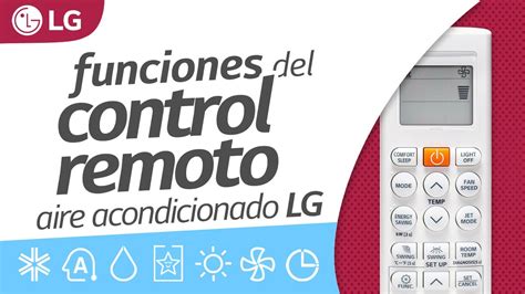 Cómo usar el control remoto del Aire Acondicionado LG DUAL Inverter