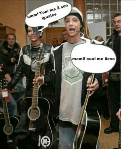 Tom Kaulitz Bill Kaulitz Tokio Hotel Really Funny Pictures Funny