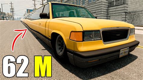 A CADA BATIDA O CARRO Fica Mais LONGO BeamNG Drive YouTube