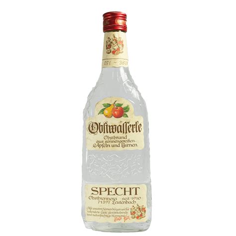 Spirits Schnapps — German Liquor Specialties