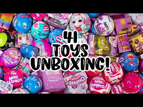 UNBOXING 41 NEW Blind Bags! HUGE Unboxing Party - Videos For Kids