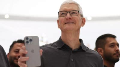 IPhone Sales As IPhone Sales Decline Apple CEO Tim Cook Makes A