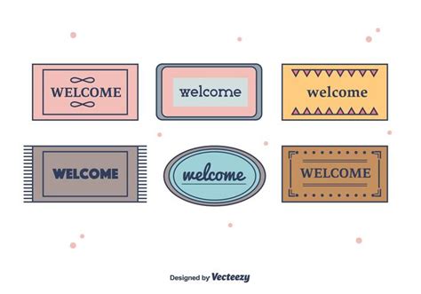 Welcome Mat Vector 126199 Vector Art at Vecteezy