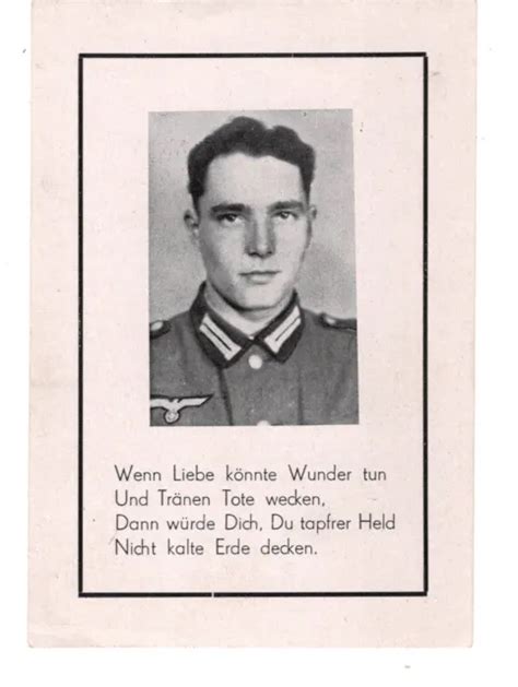 ORG STERBEBILD WK2 GEBIRGSJÄGER gef 1944 Knjazewac Serbien EUR 5 00