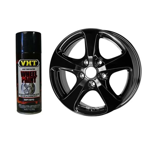 Vht Sp Paint Gloss Black Wheel Paint Aerosol Automotive Dupli Color