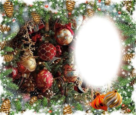 Christmas Photo Frame Effect Pixiz