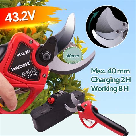 Swansoft G Electric Pruning Shears Garden Pruning Machine Electric