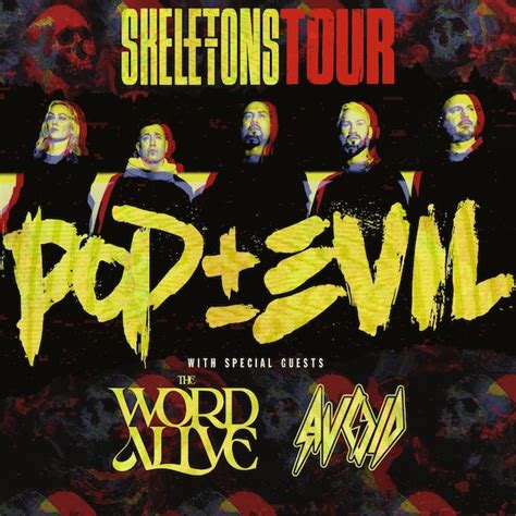 Pop Evil announces Skeletons and 2023 tour – News | Lollipop Magazine