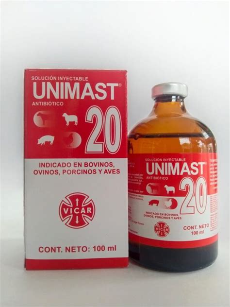 UNIMAST 20 X 100 ML Agrofinca