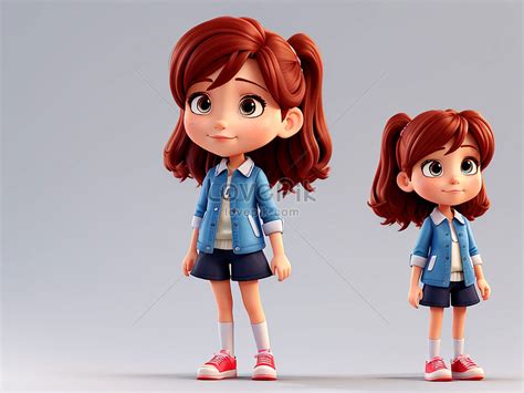 3d Cute Cartoon Character Model Picture And Hd Photos Free Download On Lovepik