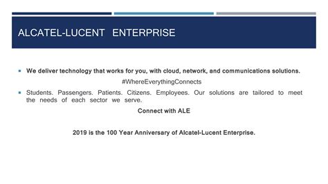 Alcatel-Lucent OmniPCX Enterprise introduction | PPT