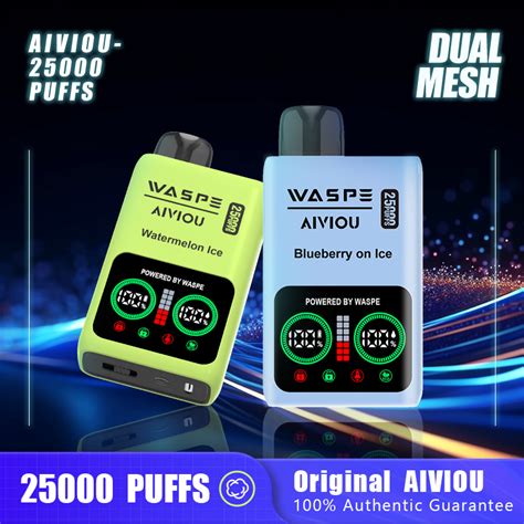 Waspe K Puffs Original Edition Lcd Display Disposable Vape