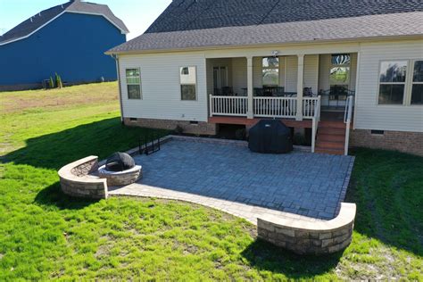 Patio Install In Midlothian Green Dream Landscaping