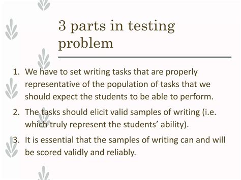 Testing Writing For Language Teachers Ppt