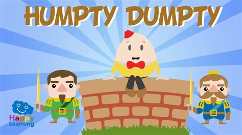 Humpty Dumpty Canciones Para Aprender Ingl S Youtube