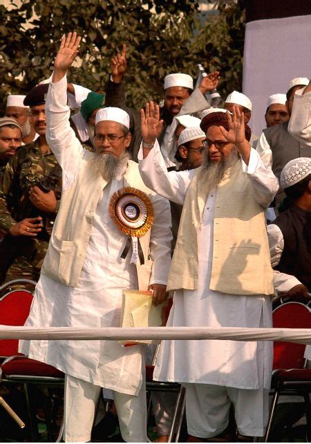 Jamiat Ulema E Hind Activists During A Rally