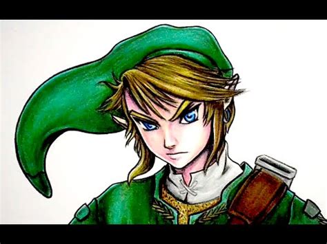 Como Dibujar A Link De Zelda Youtube