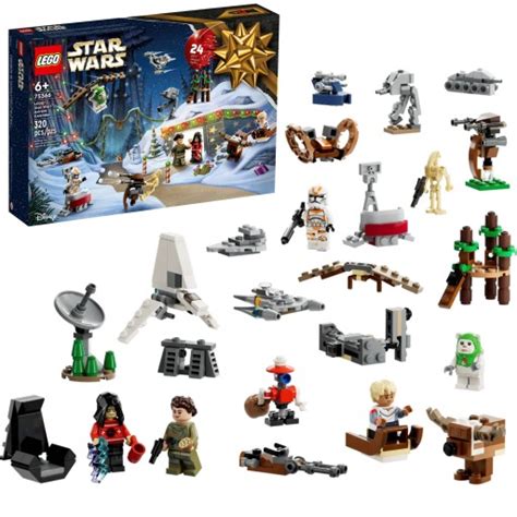 LEGO GWIEZDNE WOJNY STAR WARS KALENDARZ ADWENTOWY 2023 FIGURKI KLOCKI