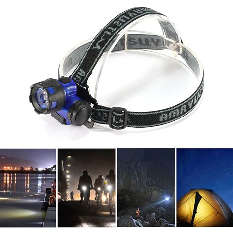 Mini Headlight Bright 200LM Head Light 3W Frontal Lampe Outdoor Lantern ...