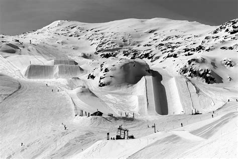 Les Deux Alpes Snow Park Photograph by Tom Green - Pixels