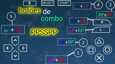 Como Configurar Os Es De Combo No Ppsspp Youtube