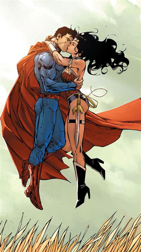 Kal El And Diana Dc Dc Comics Love New52 Power Couple Superman