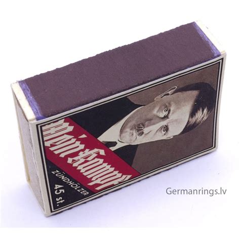 Zündhölzer Vintage German Ww2 Leader Matchbox For Sale