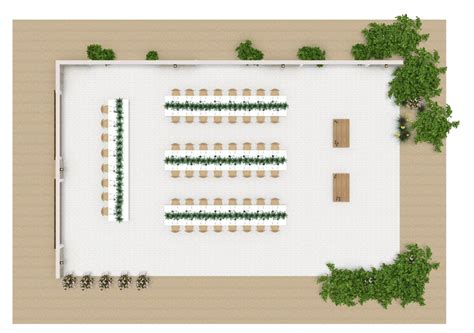 Rectangle Table Layout For Wedding Reception | Brokeasshome.com