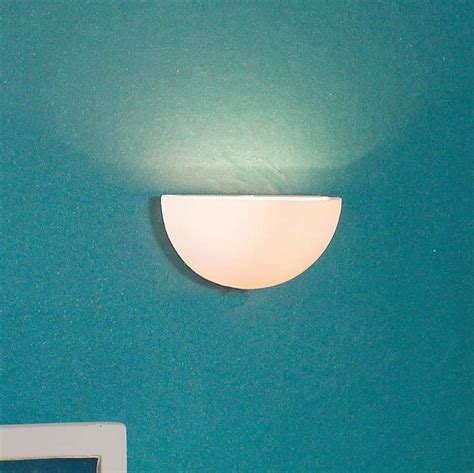 White Half Moon Dolls House Wall Light for Dolls House (5612) | Bromley Craft