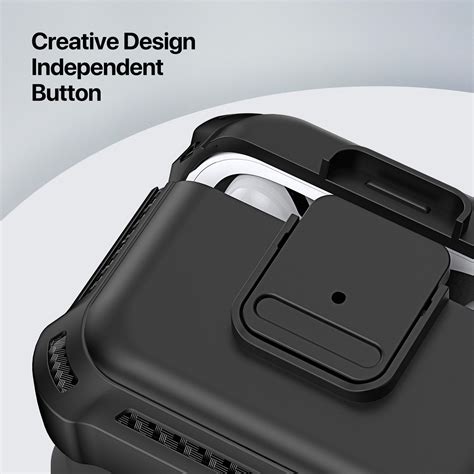 For Airpods Pro Dux Ducis Pecg Series Earbuds Box Protective Case Army