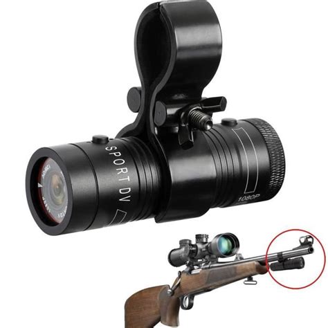 Mini Caméra Pour Fusil De Chasse Avec Caméscope Hd 1080 P piège 120 Fov