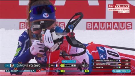 Biathlon Coupe Du Monde Le Replay Du Sprint Dames Au Grand Bornand