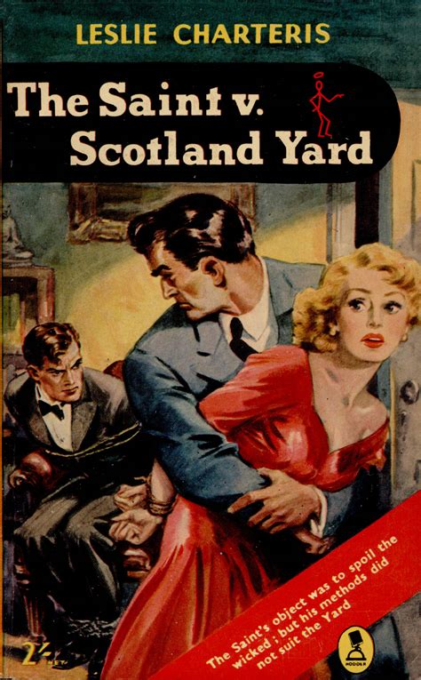 The Saint V Scotland Yard Pulp Covers