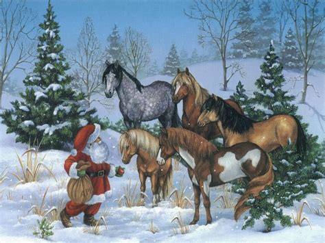 🔥 [40+] Christmas Horse Wallpapers Free | WallpaperSafari