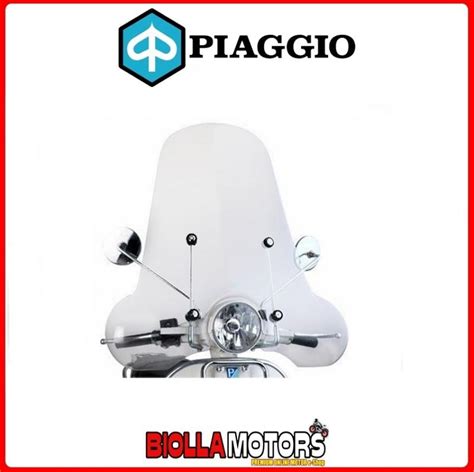 673713 Parabrezza Paravento Originale Piaggio Vespa Px 125 150 Piagg