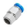 CONECTOR RECTO 1 4 OD X 1 8 NPTM PUSH VZ Controles Industriales