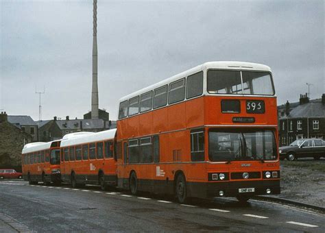 4006 Leyland Titan And Two Leyland Nationals At Glossop We Had 130