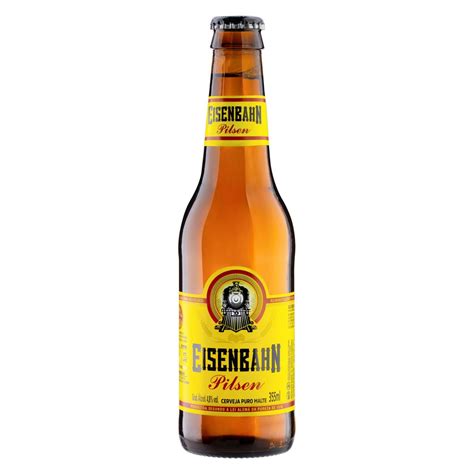 Cerveja Pilsen Puro Malte Eisenbahn Garrafa 355ml Supermercado Mais Perto