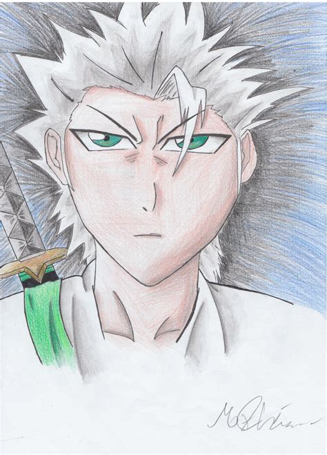 Captain Hitsugaya Bleach By Ikebothun On Deviantart